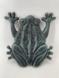 Cast Iron Frog Stepping Stone