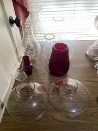Collection Of Glass Hurricane Shades