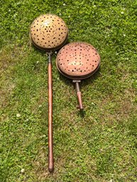 Two Antique Bed Warmers