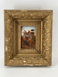 Antique Oil On Board - Unsigned