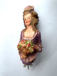 Vintage Porcelain Half Doll