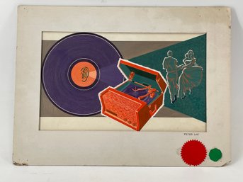 Vintage Peter Lay Gauche On Board - 1950's Themed