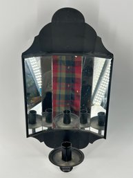 Vintage Mirrored Wall Sconce