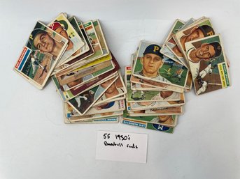 1950's Vintage Sports Card Lot