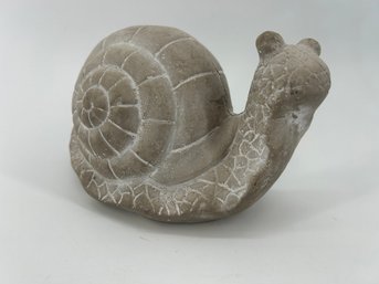 Concrete Snail Garden Statue