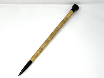 Carved Bone Decorated Marlin Spike