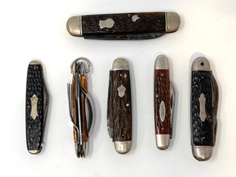 Collection Of Vintage Pocket Knives