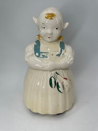 Vintage Dutch Girl Cookie Jar