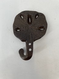 Cast Iron Sand Dollar Wall Hook