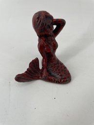 Cast Iron Mermaid Paperweight