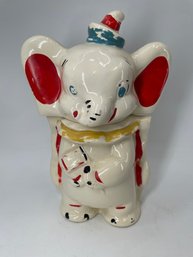 Vintage Walt Disney 'Dumbo' Turnabout Cookie Jar