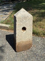 Antique Granite Post