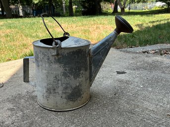 Vintage Galvanized Watering Can