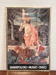 Framed Poster OF The Resurrection C.1463 Piero Della Francesca (ca.1415-1492 Italian)