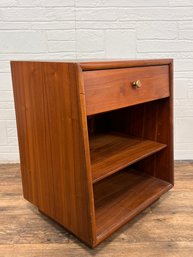 Mid Century Modern Single Drawer Nightstand By Drexel