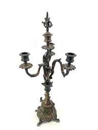 Antique Ornate Victorian Candelabra