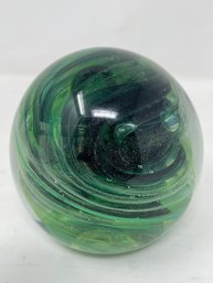 Vintage Glass Paperweight