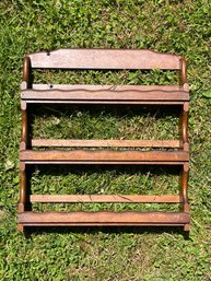 Wooden Wall Shelf
