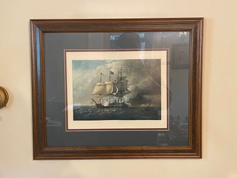 Framed Ship Print
