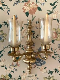 Vintage Brass Wall Sconce
