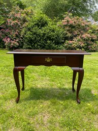 Traditional Queen Anne Solid Cherry Sofa Table