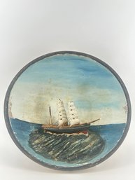 Folk Art Maritime Diorama