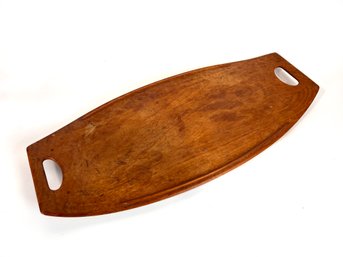 Jens Quistgaard Dansk Teak Large Surfboard Serving Tray
