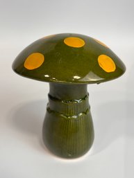 Large Vintage Ceramic Mushroom Shaker