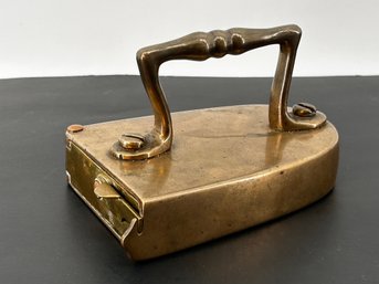 18th Century Brass Sad Iron