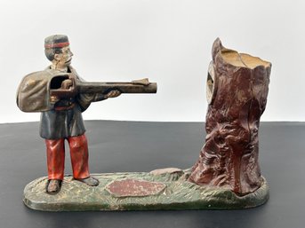 Antique 'Creedmoor' Mechanical Bank Manufactured By The J. & E. Stevens