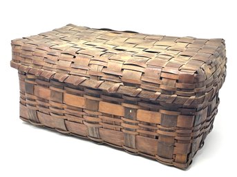 Native American Woodsplint Basket