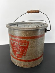 Vintage Falls City Bait Bucket