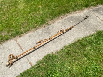 Antique Whale Whaling Harpoon 85 Inch~ Nice Condition!