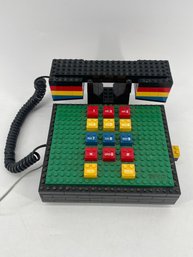 Tyco Super Blocks Telephone From The 1980s -as Is