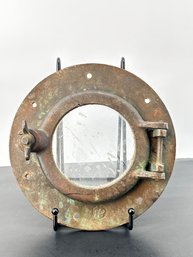 Antique Bronze Port Hole Wilcox Crittenden Middletown CT