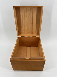 Vintage Oak Storage Box