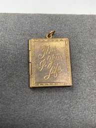 Vintage Gold Filled Charm Locket
