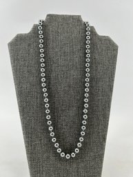 Vintage Pearl Necklace With Sterling Closure
