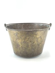 Antique Brass Bucket Pail