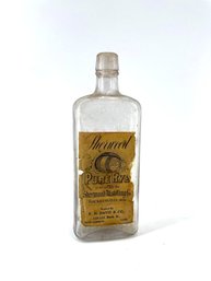 Sherwood Pure Rye Malt Whiskey Cockeysville MD. Flask Bottle