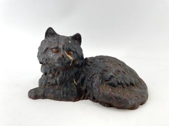 Vintage Cast Iron Cat Door Stop