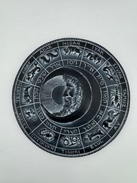 Hebrew Zodiac Lunar Calendar Plaque