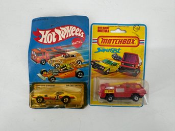 Vintage Sealed Hotwheels And Matchbox Cars