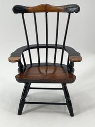 Vintage Wooden Windsor Doll Chair