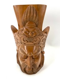 Indonesian Carved Wooden Statue