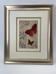 Framed Butterfly Print
