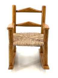 Vintage Children's Doll Rocker