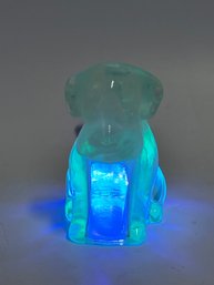Vintage Degenhart Opalescent Glass Candy Container