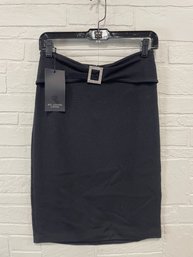 St. John Caviar Skirt Size 2