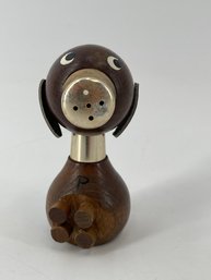 Vintage Wood Dachshund Salt & Pepper Shakers